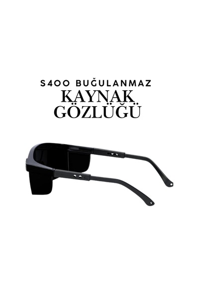 S400 Buğulanmaz Kaynakçı Gözlüğü Siyah İş Güvenliği Gözlüğü Anti-fog Kulak Ayarlı Kol Uzatmalı S400 Buğulanmaz Kaynakçı Gözlüğü Siyah İş Güvenliği Gözlüğü Anti-fog Kulak Ayarlı Kol Uzatmalı