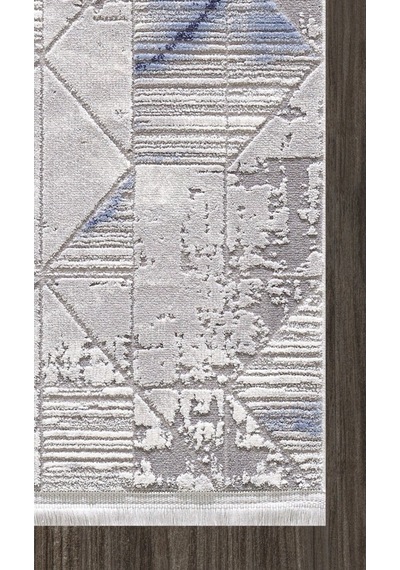 Artemis-samoa - 02382a-lacivert-gri Çizgili Halı 160x230 Lacivert
