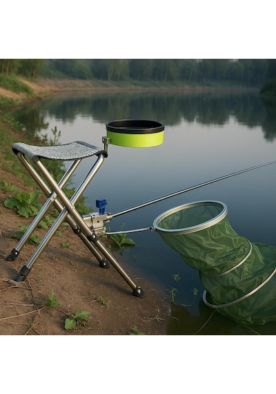 Sunup Sn-25796 Katlanabilir Balıkçı Taburesi