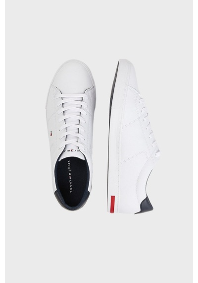 Tommy Hilfiger Erkek Ayakkabı FM0FM04047 YBR BEYAZ Beyaz