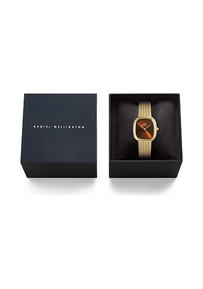 Daniel Wellington Margot Braided Mesh Amber Gold Dw00600968 Kadın Kol Saati Altın