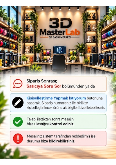 Renkli Sevimli Kaka Figürü Dekoratif Obje Süs