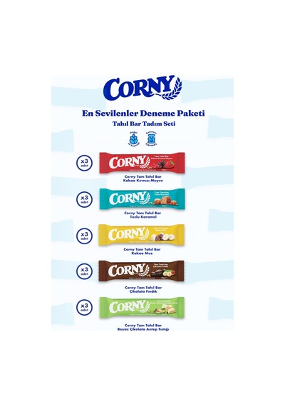 Corny En Sevilen Tadım Paketi