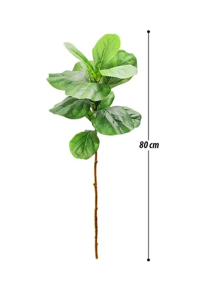 Yapay Ağaç Keman Bitkisi Dalı 80 Cm Saksısız
