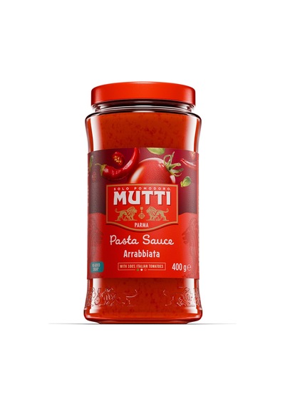 4 Adet Mutti Arrabiata Makarna Sosu 400 G