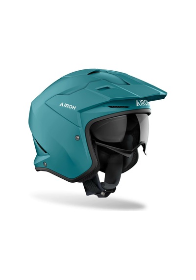 Airoh Kombakt Color Petrol Green Matt Kask Petrol Mavisi