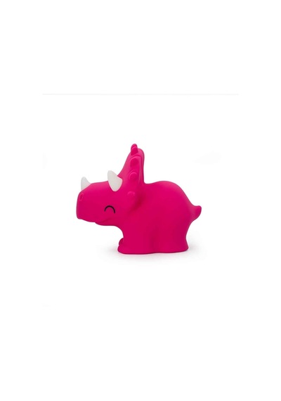 Dhink Silikon Gece Lambası Triceratops Pembe