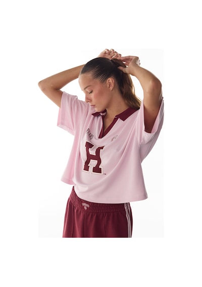 Penti Pembe Harvard Jersey Kısa Kollu Tişört Pk24