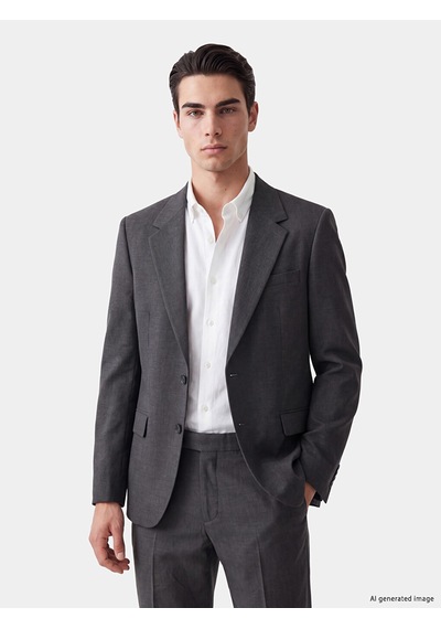 Lcw Busıness Antrasit Slim Fit Erkek Blazer Ceket