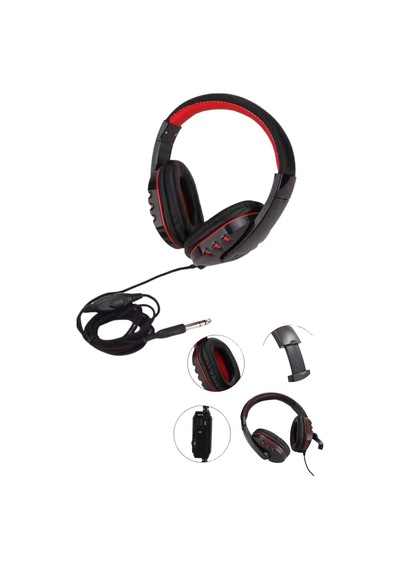 Mikrofonlu Gamer Kulaklık Oyuncu Kulaklığı Yüksek Ses Kaliteli Stereo Yumuşak Yastıklar