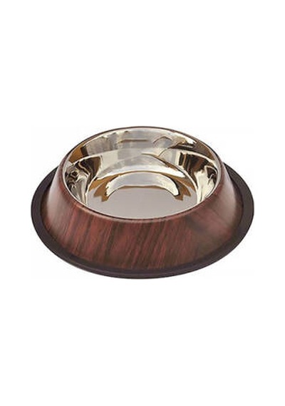 Northcity Asr W 96 Oz Bambu Desenli Kedi Ve Köpek Mama Su Kabı - Modern Dekor