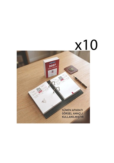 Gıpta 2027 Blok Masa Takvimi 10x13 Cm 365-gbt 10 Adet