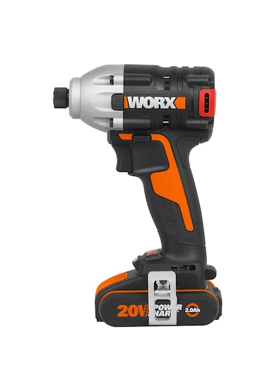 Worx WX261 20 V 2.0 Ah Li-ion Çift Akülü 260nm Kömürsüz Profesyonel Darbeli Tornavida