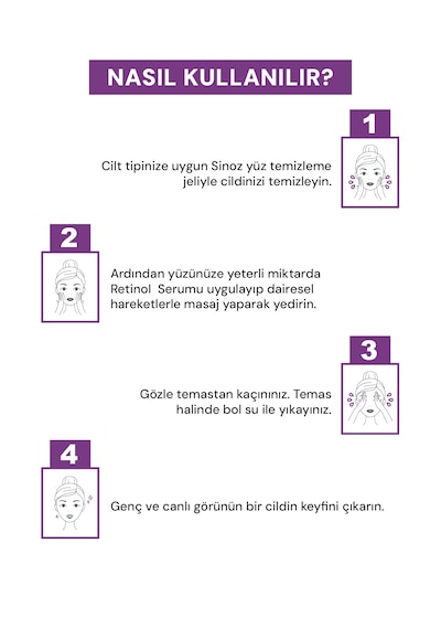 Sinoz Retinol Lift-xylane   & Cilt Yenileyici Serum 30 ML