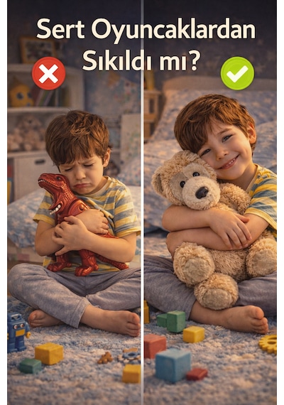 32 Cm Açık Kahverengi Pelüş Oyuncak Boz Ayı Büyük Boy Yumuşak Ayıcık Ce Sertifikalı Uyku Arkadaşı