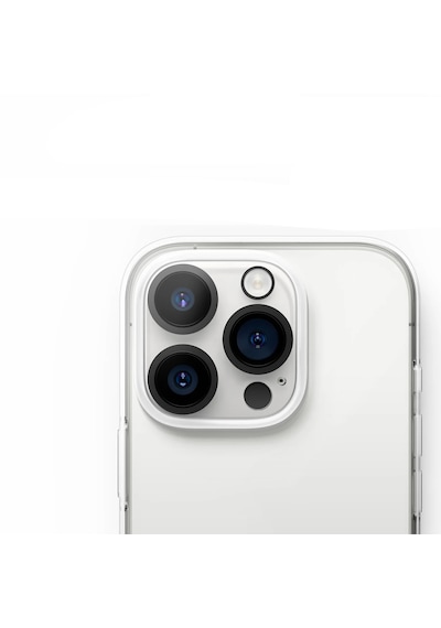 Apple Uyumlu iPhone 16 Pro 3D Kamera Camı Lens Koruyucu Şeffaf Al3403