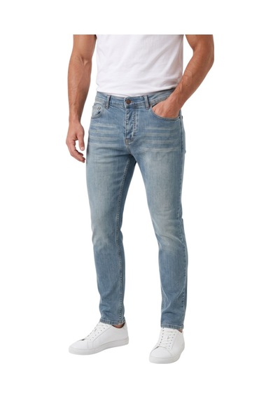 Deepsea Erkek Slim Fit Dar Kesim Likralı Taşlanmış Pamuklu Mavi Kot Pantolon Düğme Kapamalı Jean 2605153 Deepsea Erkek Slim Fit Dar Kesim Likralı Taşlanmış Pamuklu Mavi Kot Pantolon Düğme Kapamalı Jean 2605153