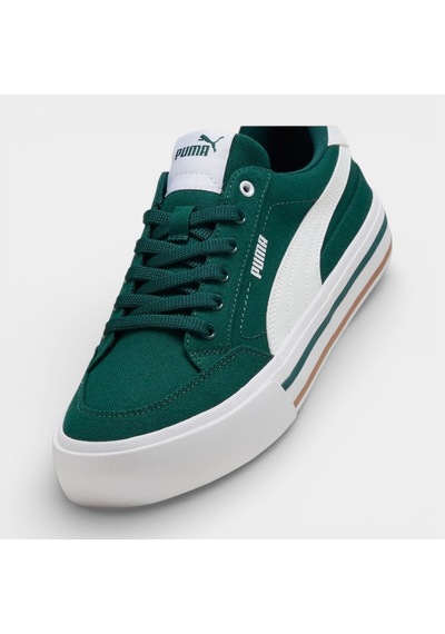 Puma Court Classic Vulc Fs Erkek Yeşil Spor Ayakkabı Sneaker-39635316 Yeşil