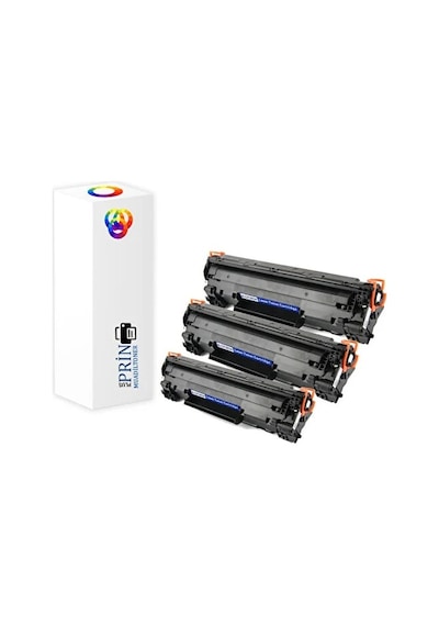Plusprint I-sensys Mf232w Yazıcı Yazıcı Uyumlu Toner Crg737 3lü Paket
