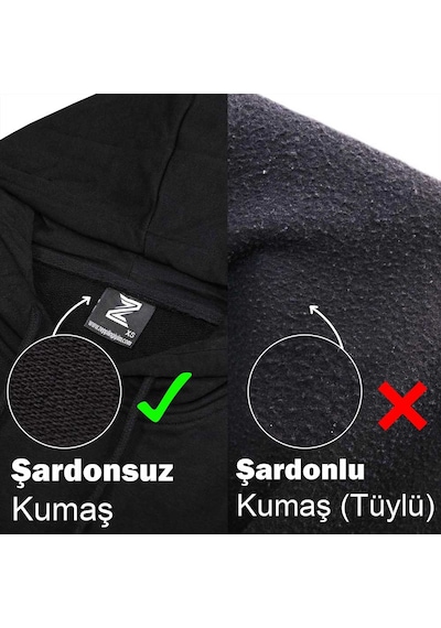 The Witcher 3 Wild Hunt Siyah Kapşonlu Sweatshirt Hoodie