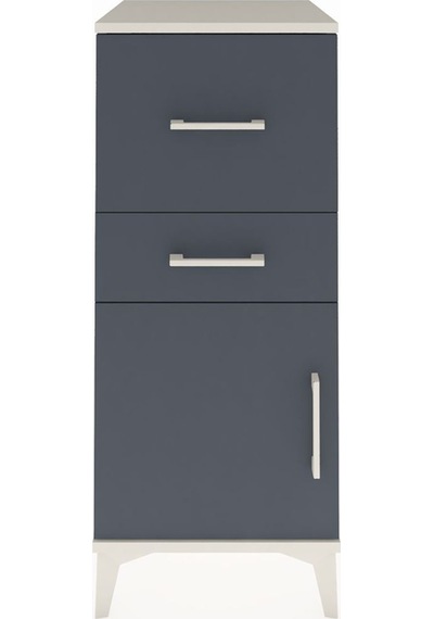 Hyperion Komodin 2 Çekmeceli Tek Kapaklı 44x44x106 Aytaşı-ant... Aytaşı