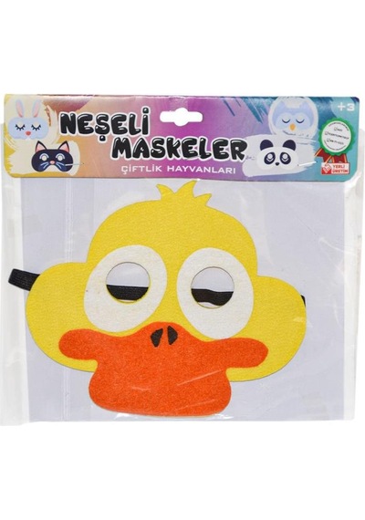 URT020-005 Neşeli Maskeler Çiftlik Hayvanları -Birlik