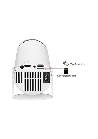 X10plus Android Projektör + Game Projector Ultra Hd 4k Ev Sinema Yansıtma Oyun Projeksiyon Cihazı