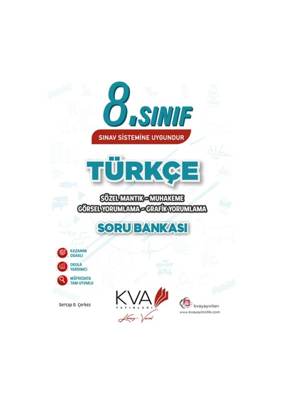 KVA 8. Sınıf Türkçe Soru Bankası