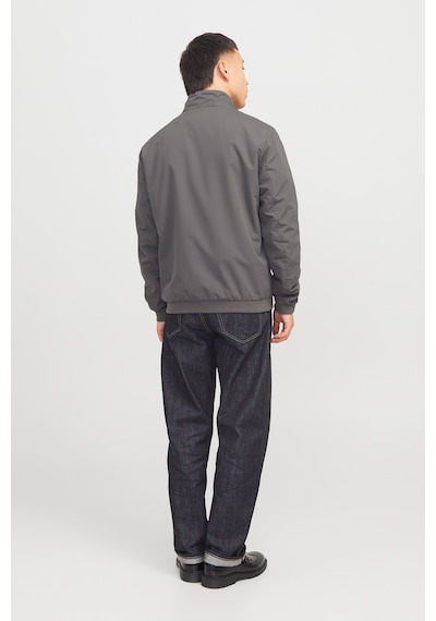 Jack & Jones Jjerush Harrıngton Bomber Gri Erkek Ceket 000000000102256219 Gri