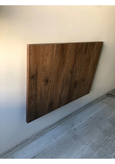 Duvara Monte Katlanır Sehpa Çay Seti Sehpa Balkon Ve Teras Sehpası 50x70cm Çok Renkli Duvara Monte Katlanır Sehpa Çay Seti Sehpa Balkon Ve Teras Sehpası 50x70cm Çok Renkli