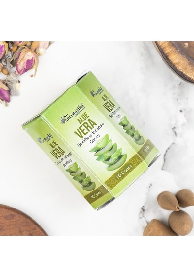 Aromatika Aloe Vera Geri Akışlı Şelale Tütsü