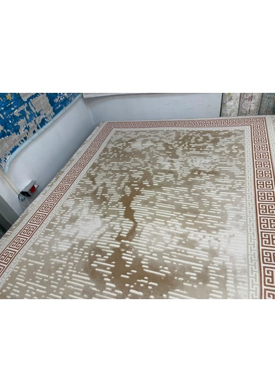 Toprak Halı 2568 Salon Halısı 200 X 290 Vizon - Kahverengi