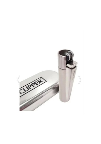 Clipper Metal Çakmak Gri