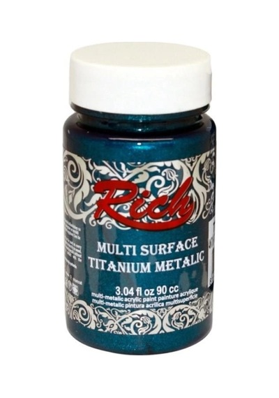 Mey İthalat Rich Multi Surface Titanium 2570 Antik Turkuaz Metalik 90 Cc
