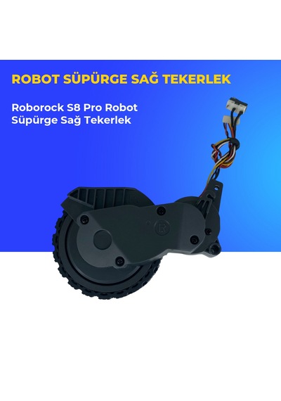 Roborock S8 Pro Robot Süpürge Sağ Tekerlek