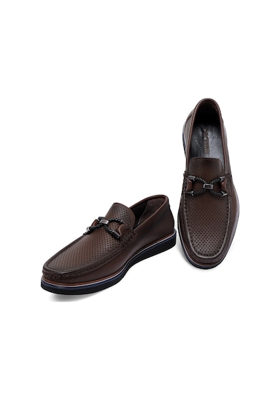 Ducavelli Gela Hakiki Deri Erkek Günlük Ayakkabı Loafer Ayakkabı