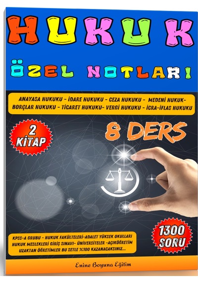 Kpss-a Grubu Hukuk Özel Ders Notları