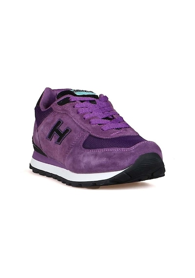 Hammer Jack 19250 Peru Unisex Spor Ayakkabı Siyah Mor Mor - Siyah