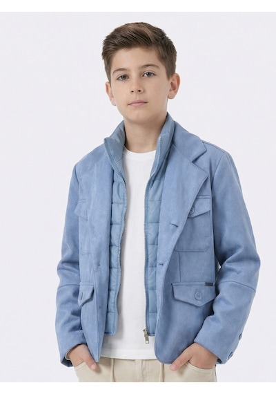Xo Kids Erkek Çocuk 3lü Alt Üst Takım 11-14 Yaş 14205 Mavi