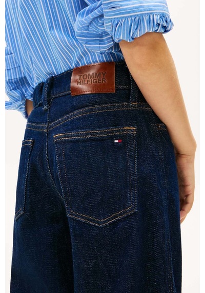 Tommy Hilfiger Kız Çocuk Kot Pantolon Kg0kg08961 Mavi