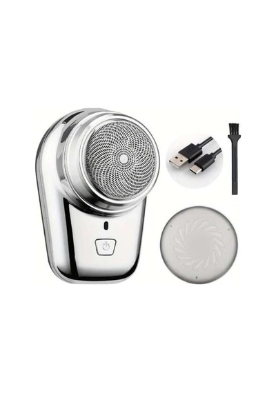 Mini Shaver Sıfır Sakal Taşınabilir Şarjlı Tıraş Makinesi Ipx6 Korumalı 5671 Çok Renkli