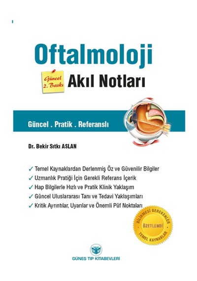 Oftalmoloji Akıl Notları Güncel 2. Baskı
