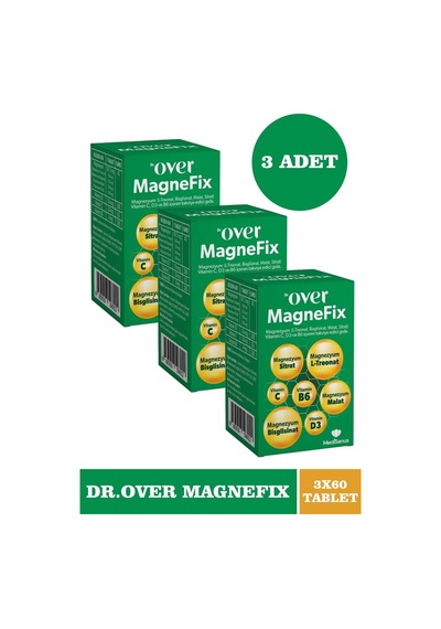 Dr. Over Magnefix 3 x 60 Tablet