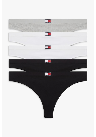 Tommy Hilfiger Kadın Çok Renkli 5'li Paket Tanga-14658