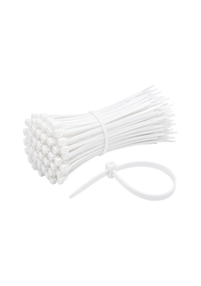 Alegron Beyaz Plastik Kelepçe 3,6 X 370 Mm 100 Adet