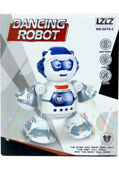 Dancing Danseden Disko Işıklı Robot