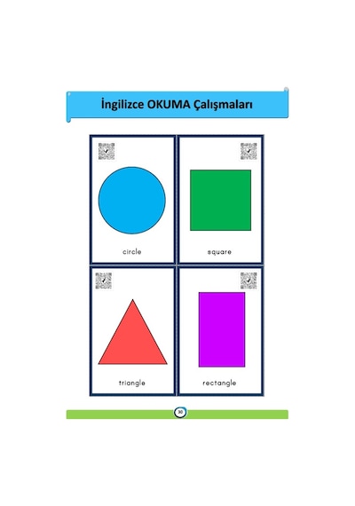 Okul Öncesi İngilizce Okuma-Yazma Eğitim Seti (2 Kitap)
