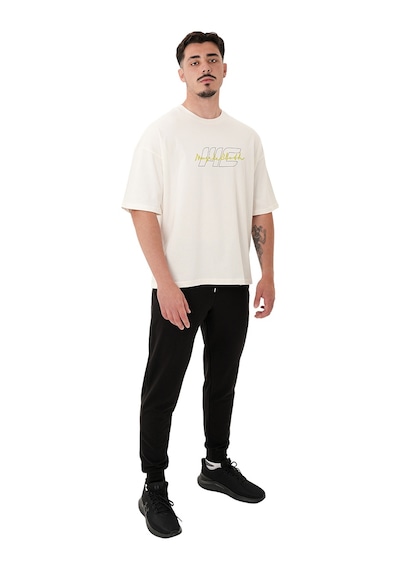 Musclecloth Icon Heavyweight Oversize T-shirt Kırık Beyaz Kırık Beyaz