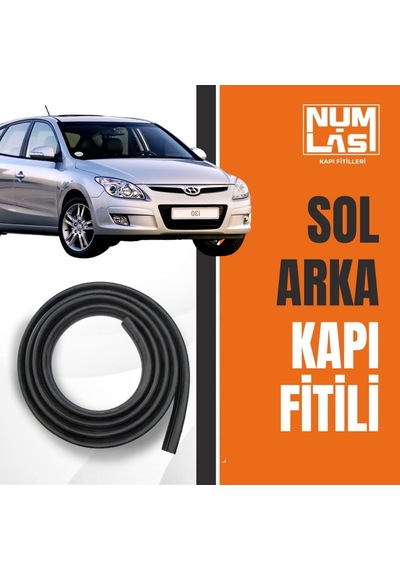 Hyundai İ30 2007-2012 Sol Arka Kapı Fitili-a Kalite-numlas-nm6221