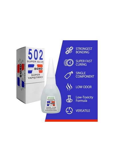 Ayrex 502 Süper Güçlü Japon Yapıştırıcısı 20 Gram
